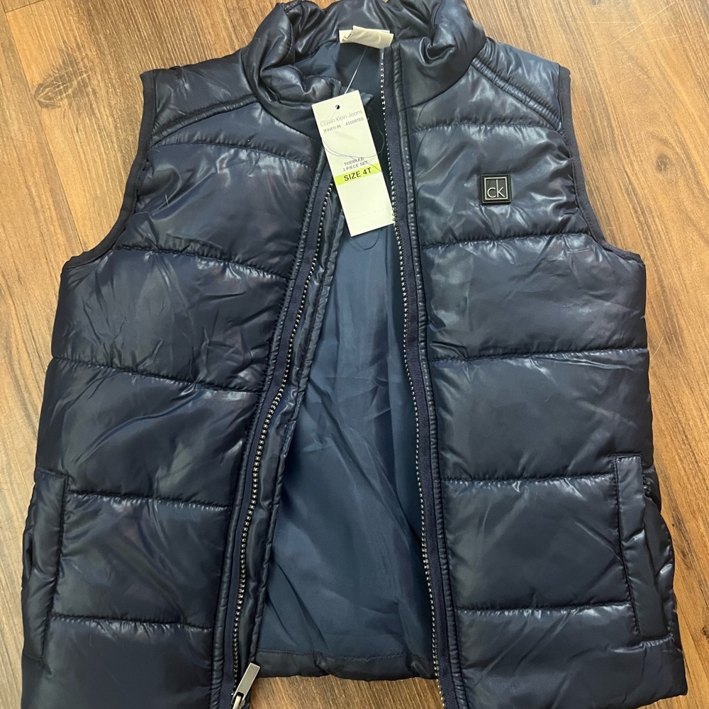 Boys Calvin Klein puffer vest